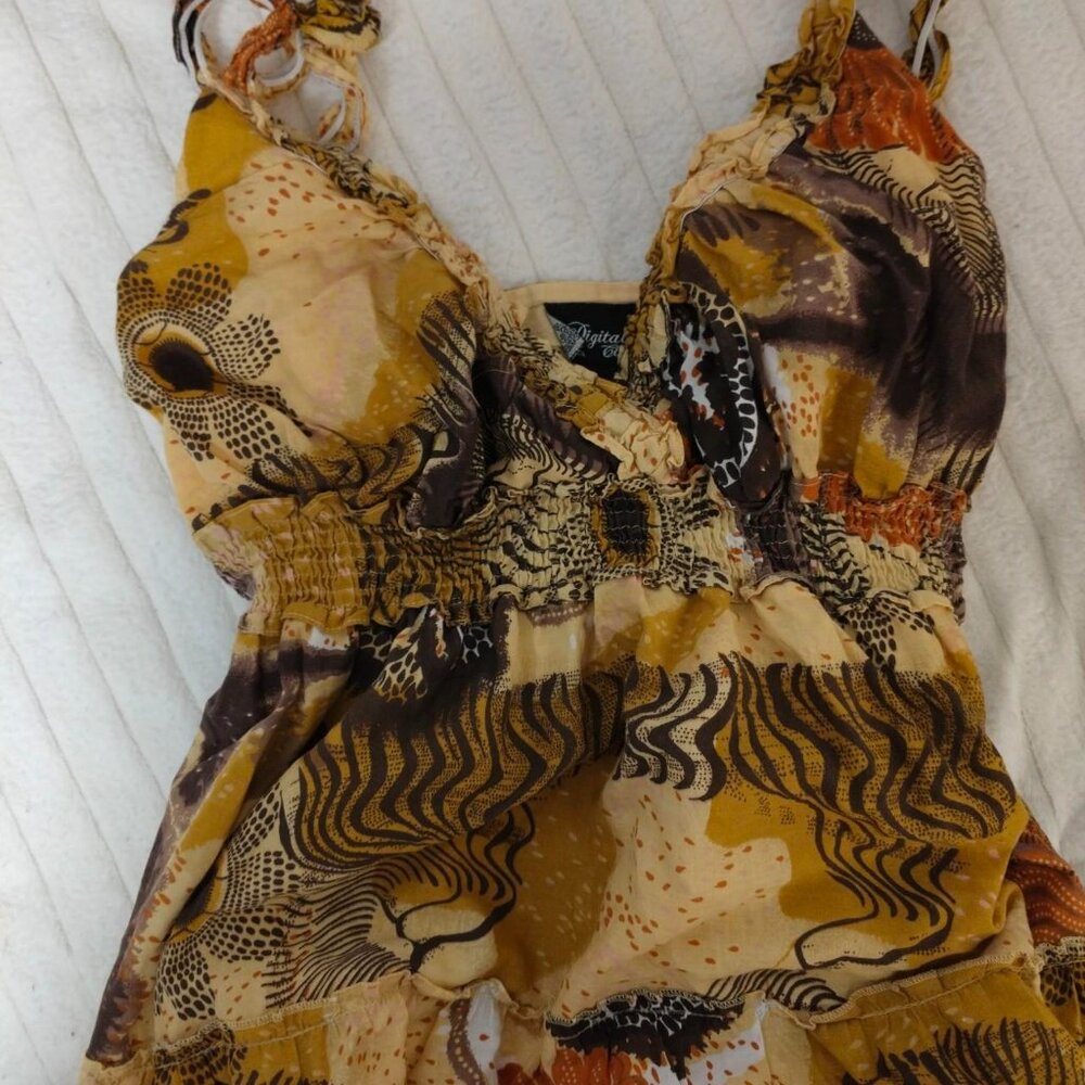 Women's multi Babydoll-dresses - Picture 2 of 4